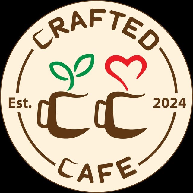 At Crafted Cafe: real cafe photos