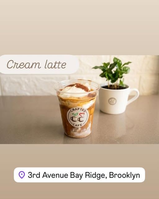 At Crafted Cafe: real cafe photos
